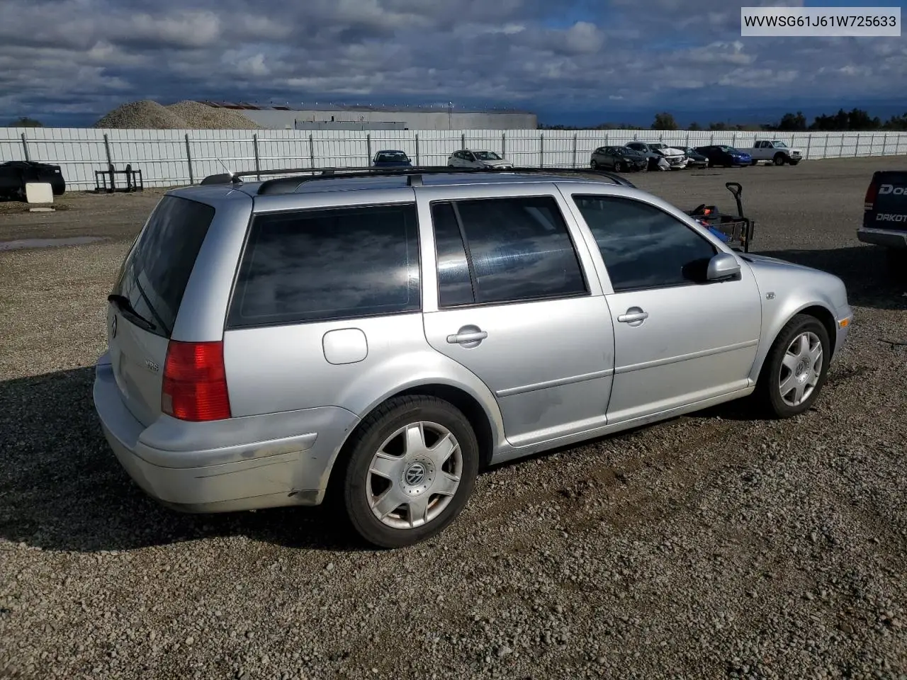 WVWSG61J61W725633 2001 Volkswagen Jetta Gls