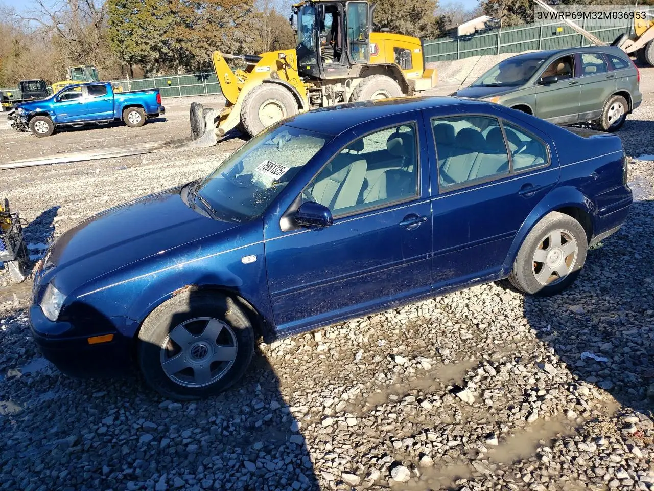 3VWRP69M32M036953 2002 Volkswagen Jetta Gl Tdi