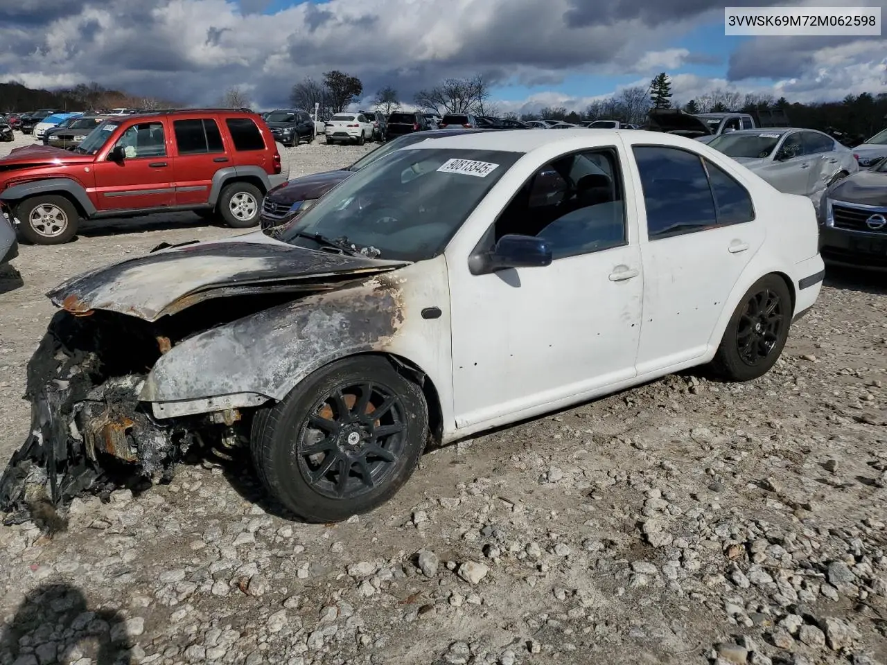 3VWSK69M72M062598 2002 Volkswagen Jetta Gls