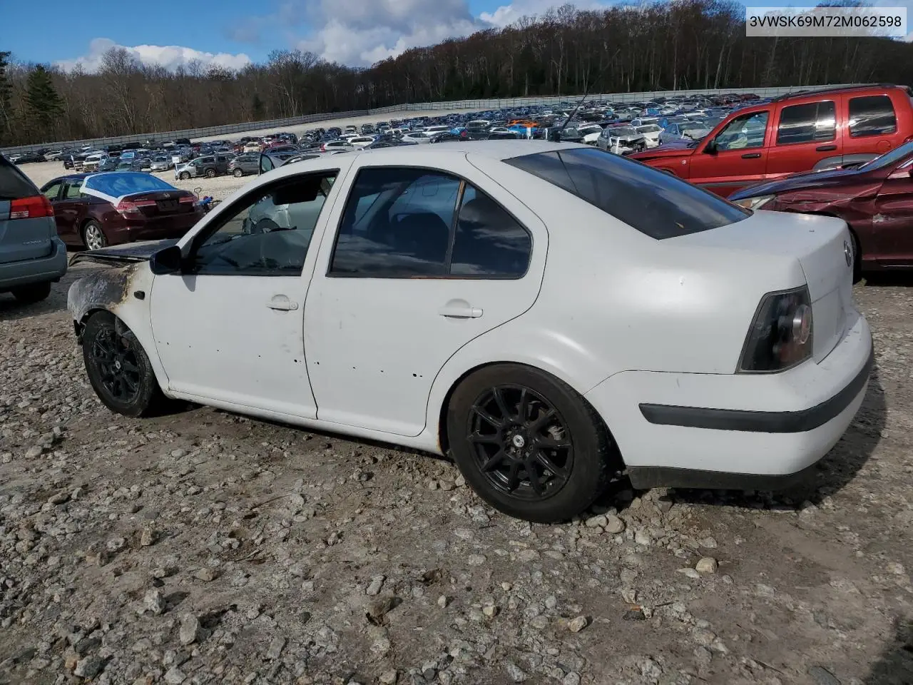 3VWSK69M72M062598 2002 Volkswagen Jetta Gls