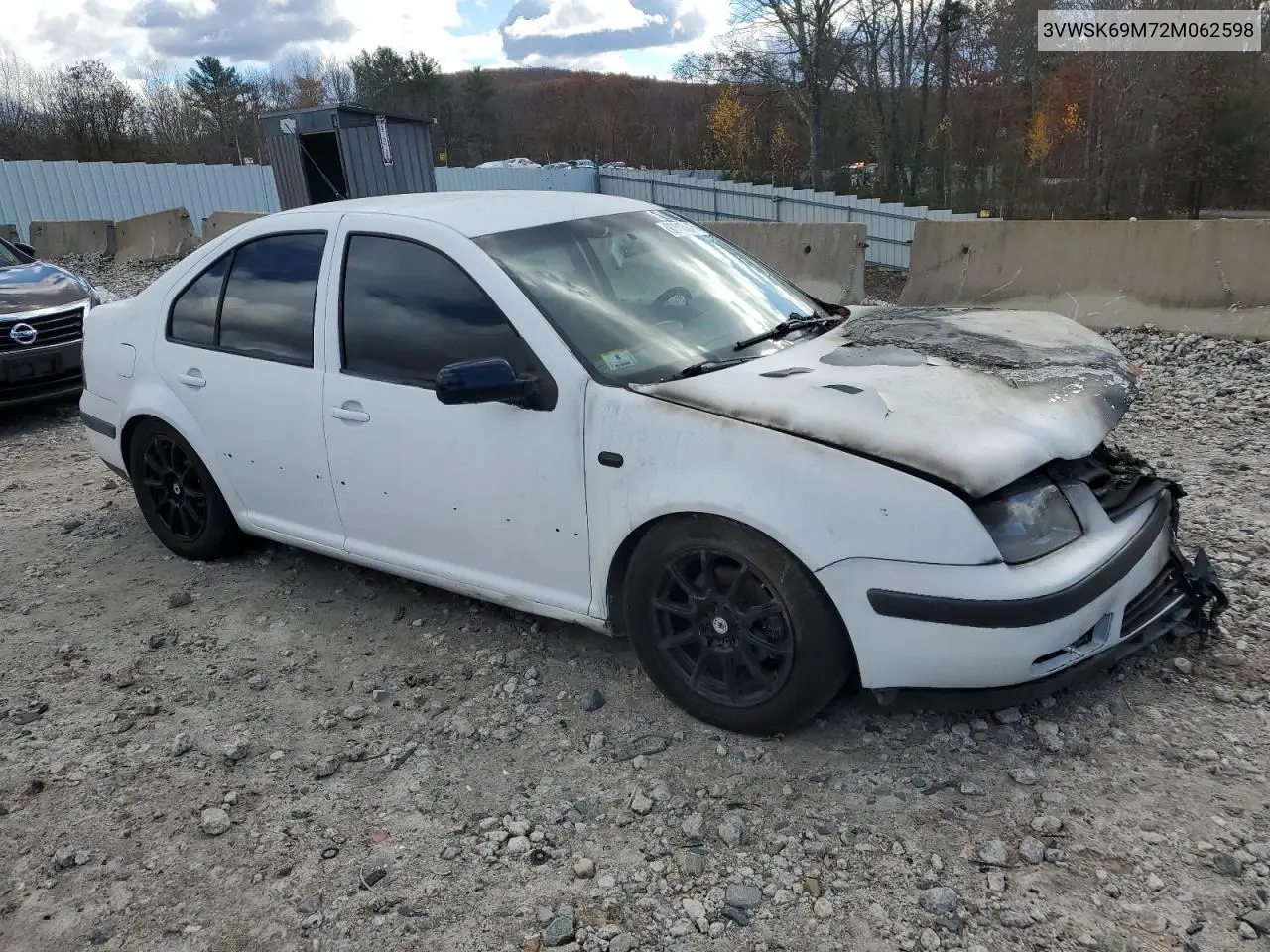3VWSK69M72M062598 2002 Volkswagen Jetta Gls