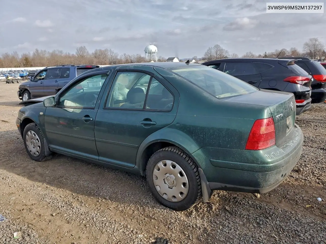 3VWSP69M52M137297 2002 Volkswagen Jetta Gls Tdi