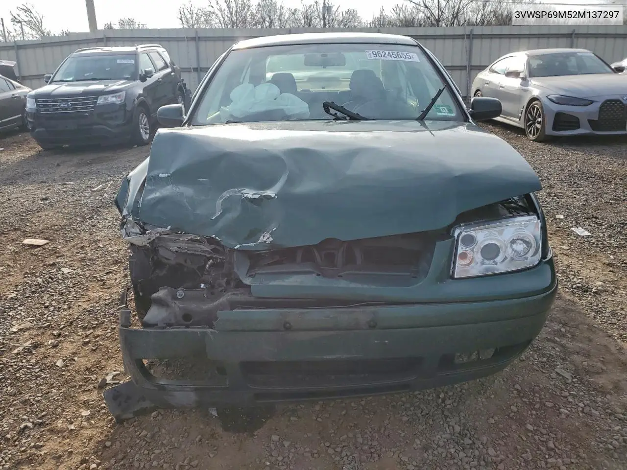 3VWSP69M52M137297 2002 Volkswagen Jetta Gls Tdi