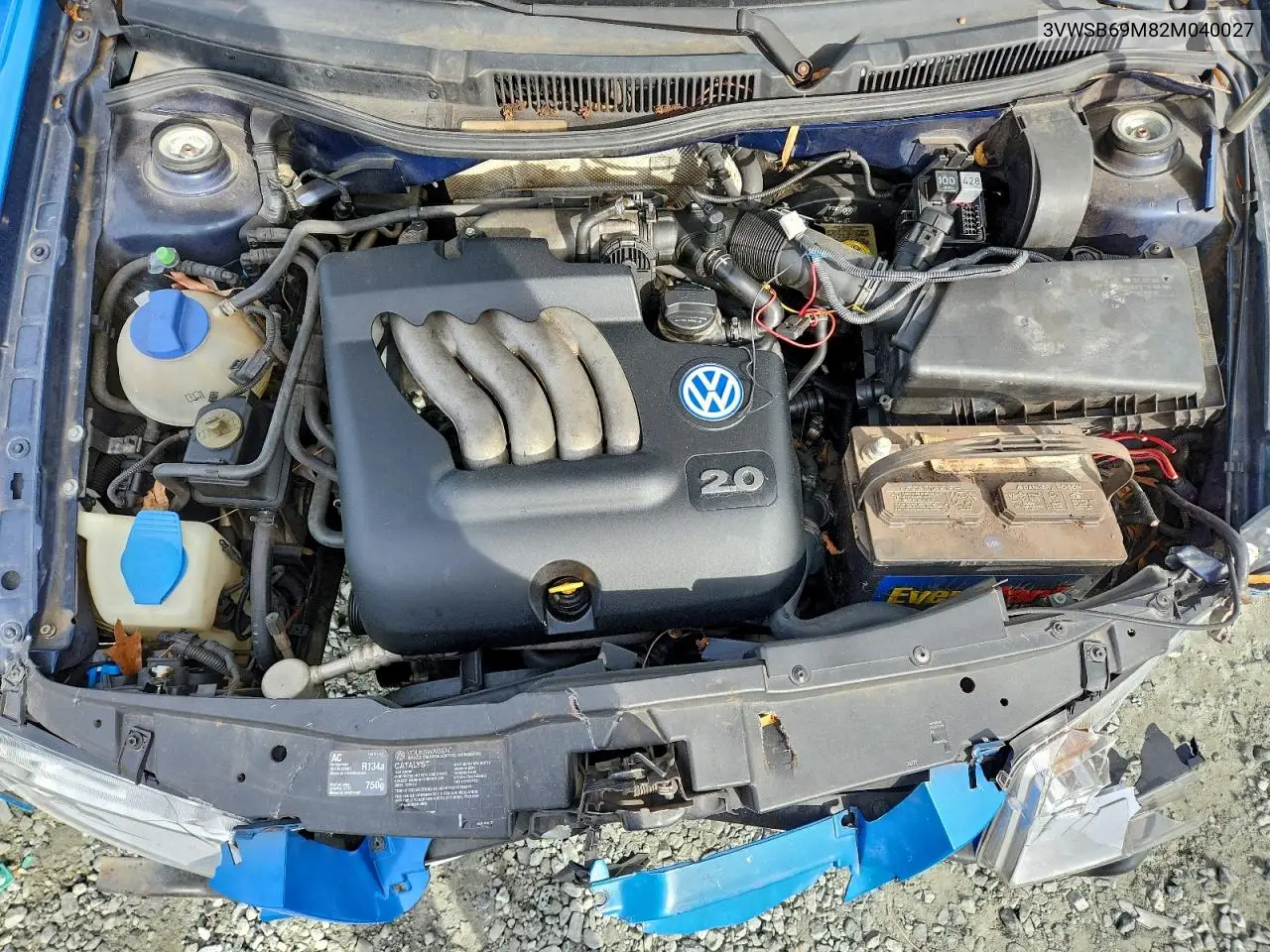 3VWSB69M82M040027 2002 Volkswagen Jetta Gls