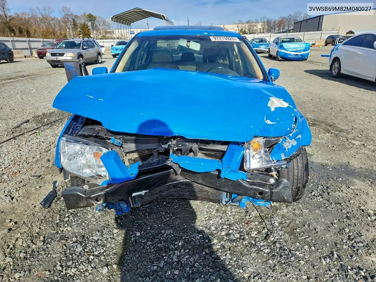 3VWSB69M82M040027 2002 Volkswagen Jetta Gls