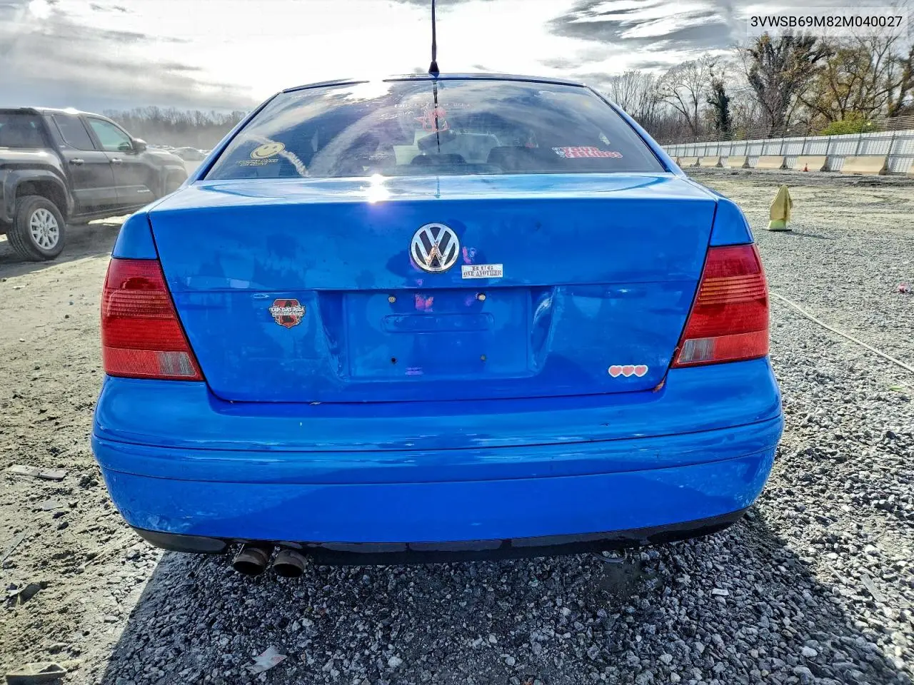 3VWSB69M82M040027 2002 Volkswagen Jetta Gls