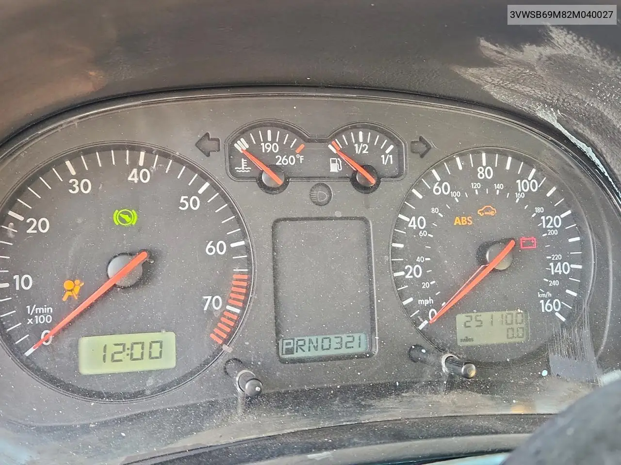3VWSB69M82M040027 2002 Volkswagen Jetta Gls
