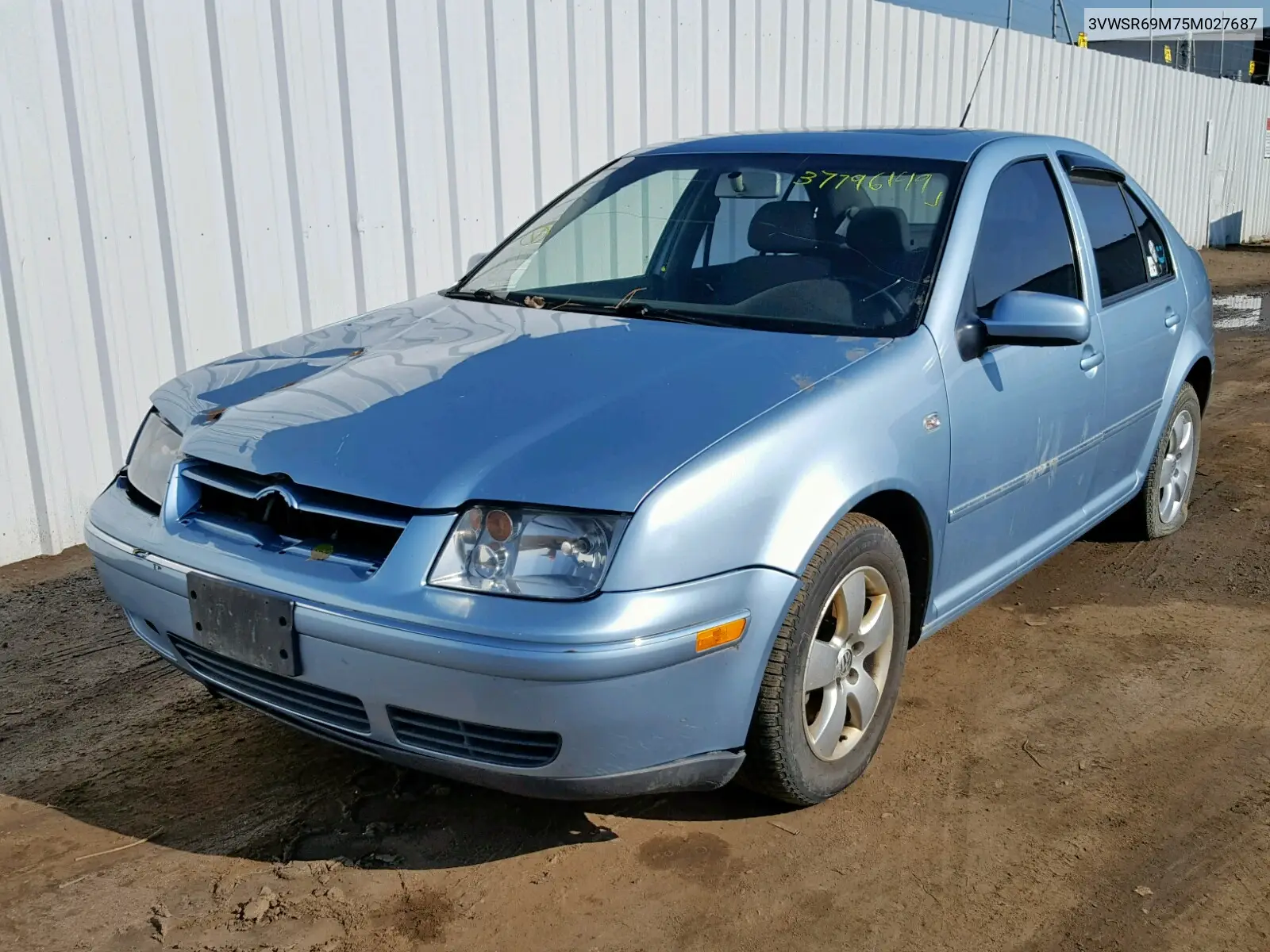 3VWSR69M75M027687 2005 Volkswagen Jetta Gls Tdi
