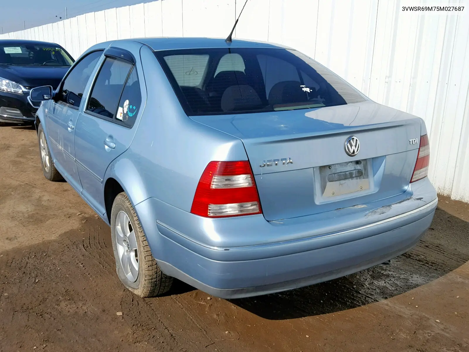 3VWSR69M75M027687 2005 Volkswagen Jetta Gls Tdi