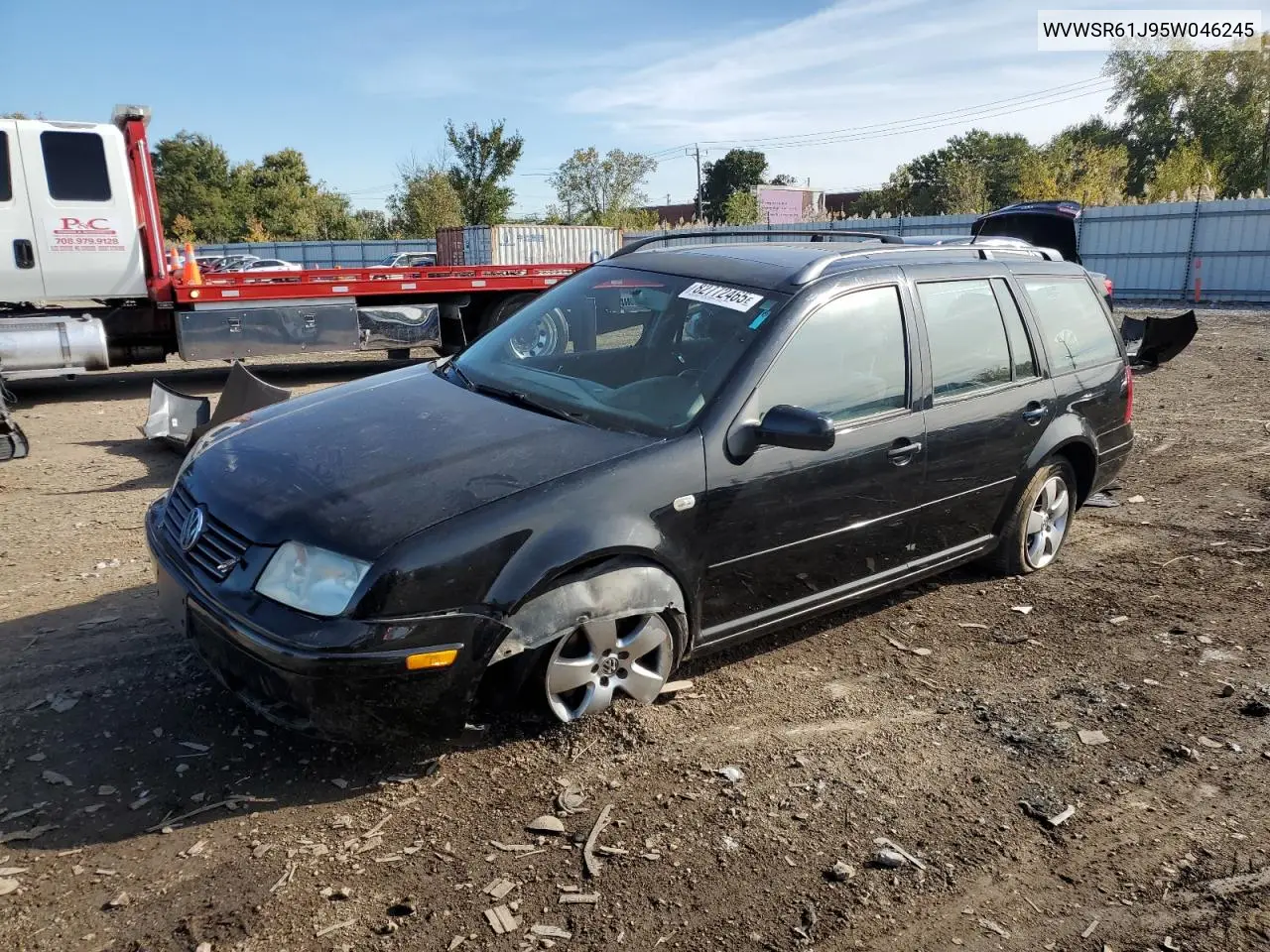WVWSR61J95W046245 2005 Volkswagen Jetta Gls Tdi