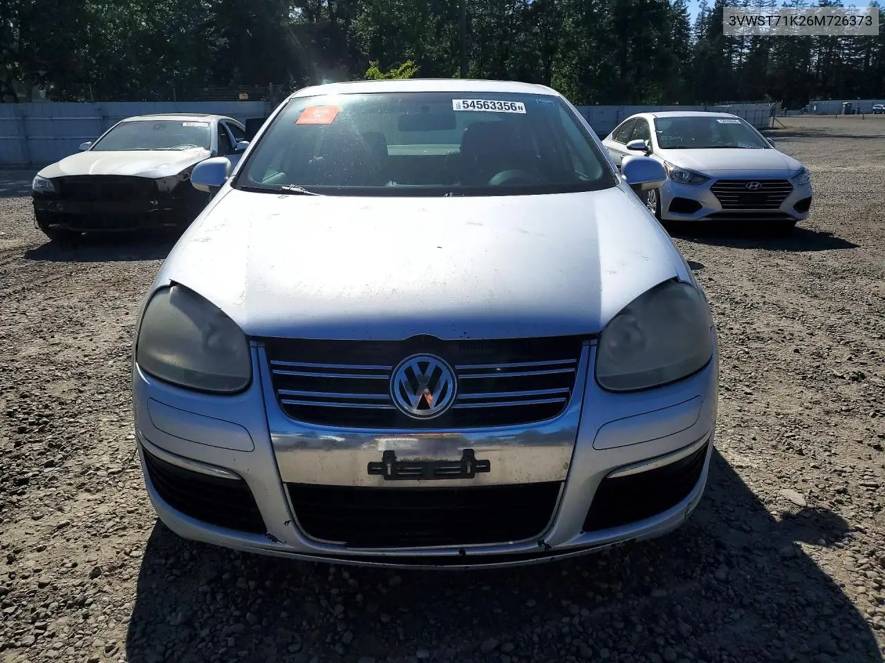 2006 Volkswagen Jetta Tdi Option Package 1 VIN: 3VWST71K26M726373 Lot: 54563356