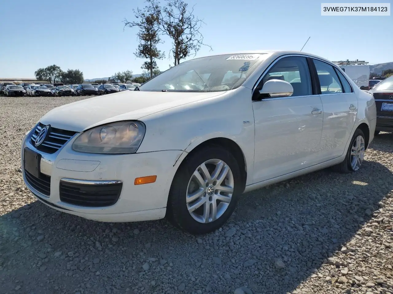 3VWEG71K37M184123 2007 Volkswagen Jetta 2.5
