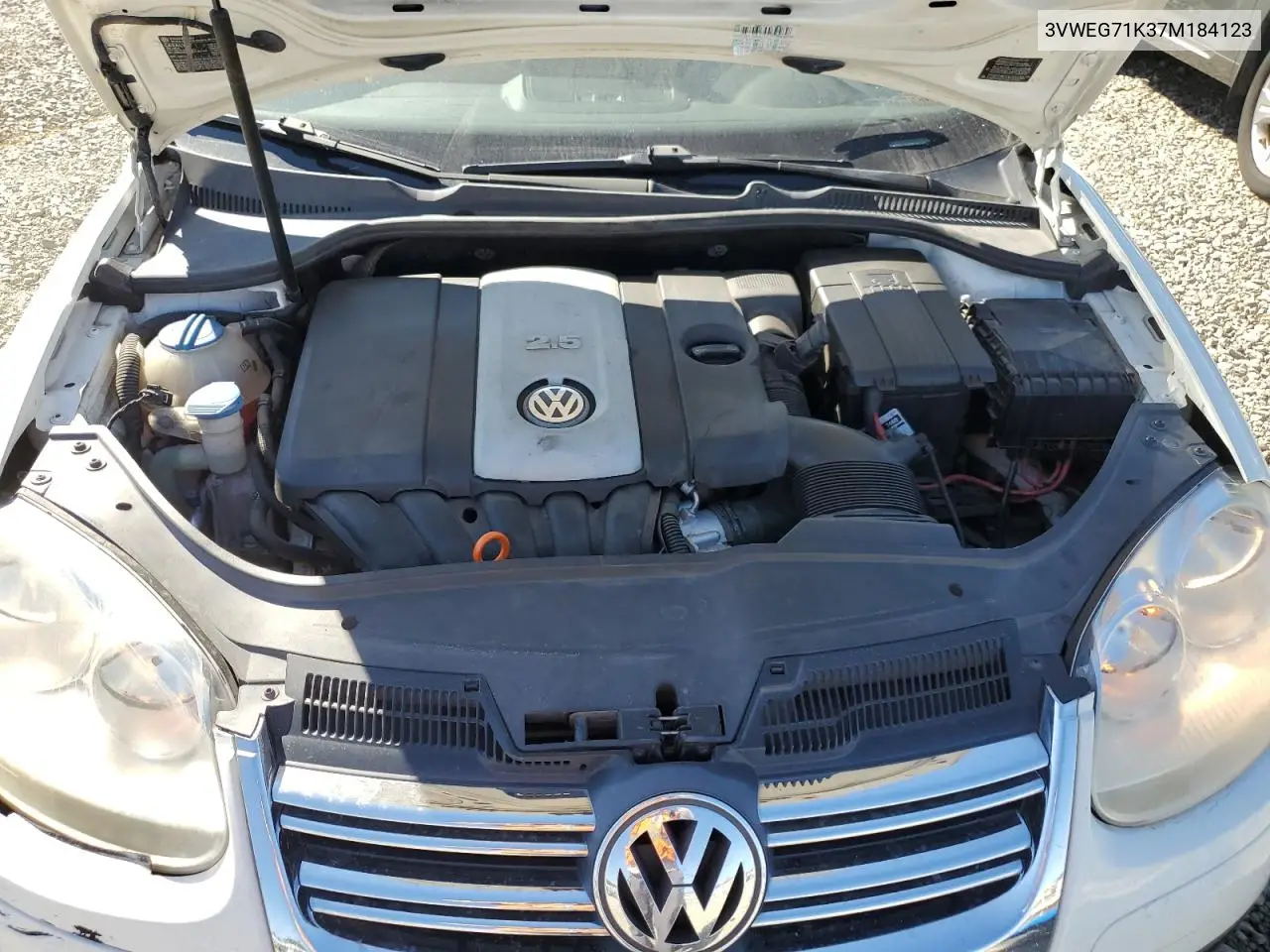 3VWEG71K37M184123 2007 Volkswagen Jetta 2.5