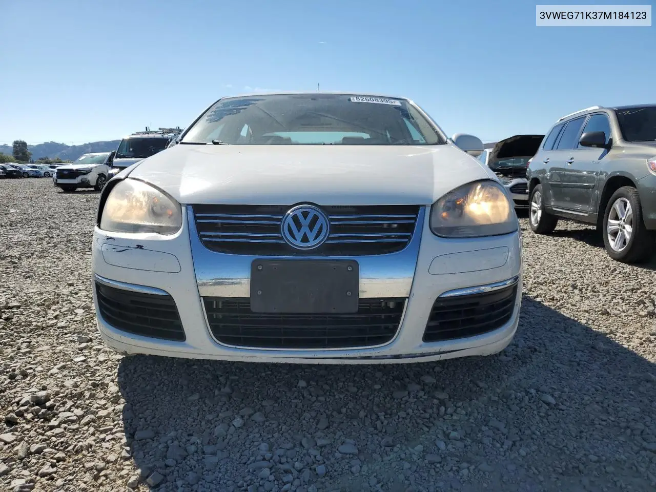3VWEG71K37M184123 2007 Volkswagen Jetta 2.5