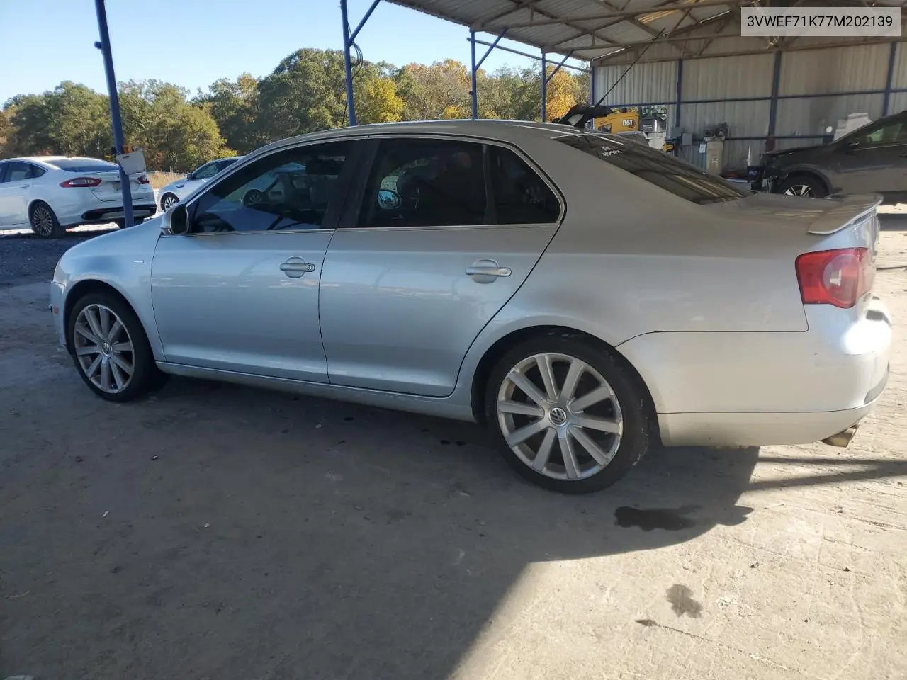 3VWEF71K77M202139 2007 Volkswagen Jetta Wolfsburg