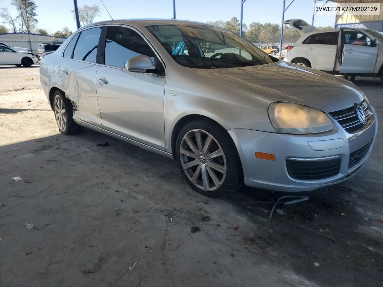 3VWEF71K77M202139 2007 Volkswagen Jetta Wolfsburg