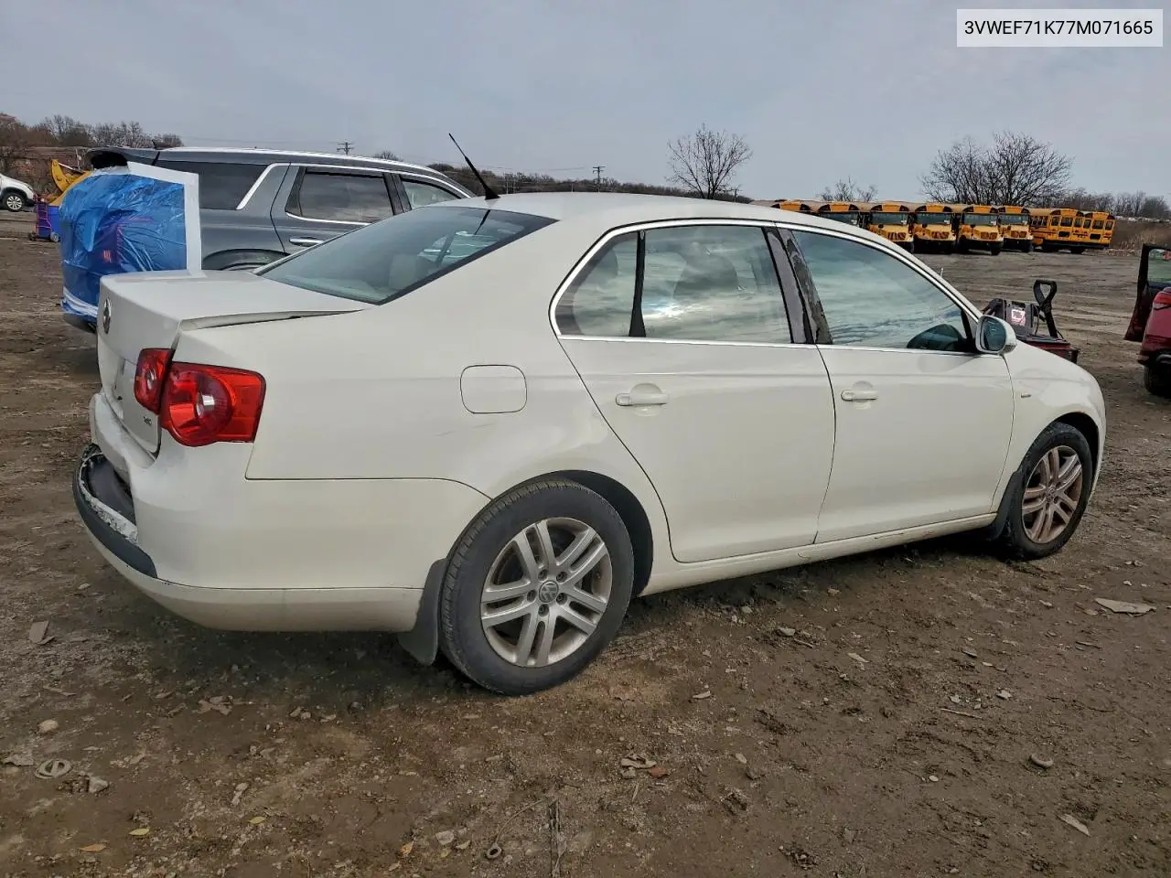 3VWEF71K77M071665 2007 Volkswagen Jetta Wolfsburg