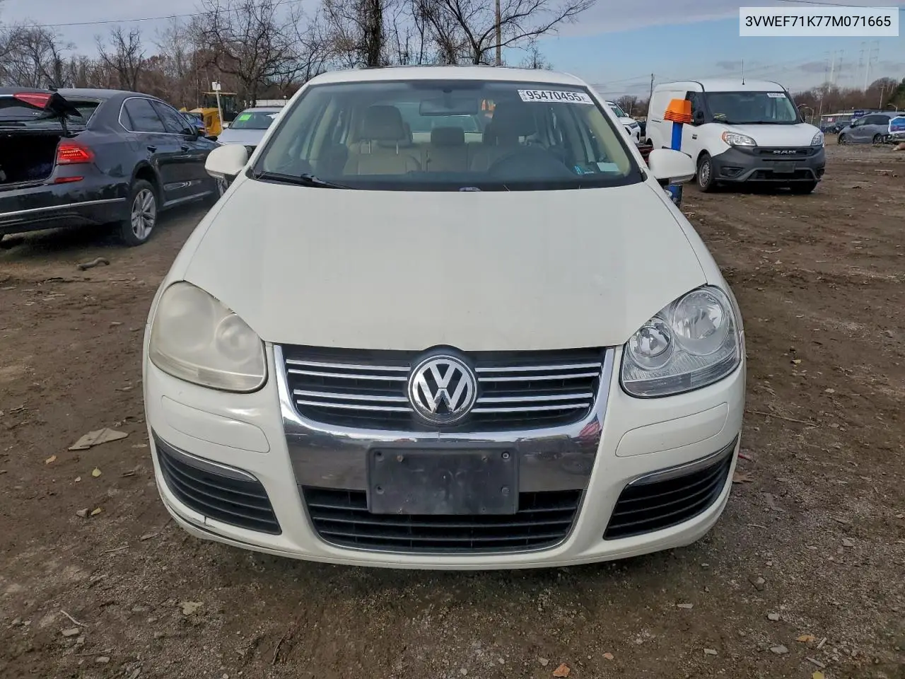 3VWEF71K77M071665 2007 Volkswagen Jetta Wolfsburg
