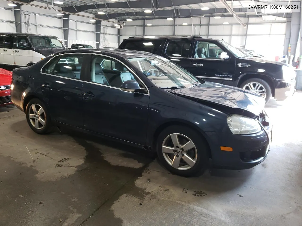 2008 Volkswagen Jetta Se VIN: 3VWRM71K88M160251 Lot: 68068324