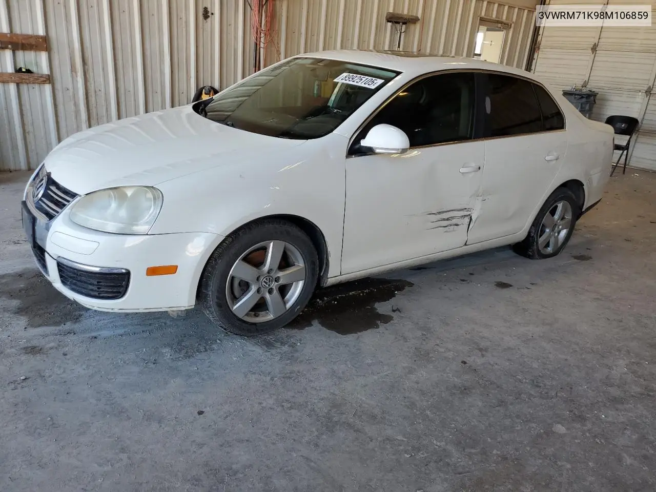 3VWRM71K98M106859 2008 Volkswagen Jetta Se