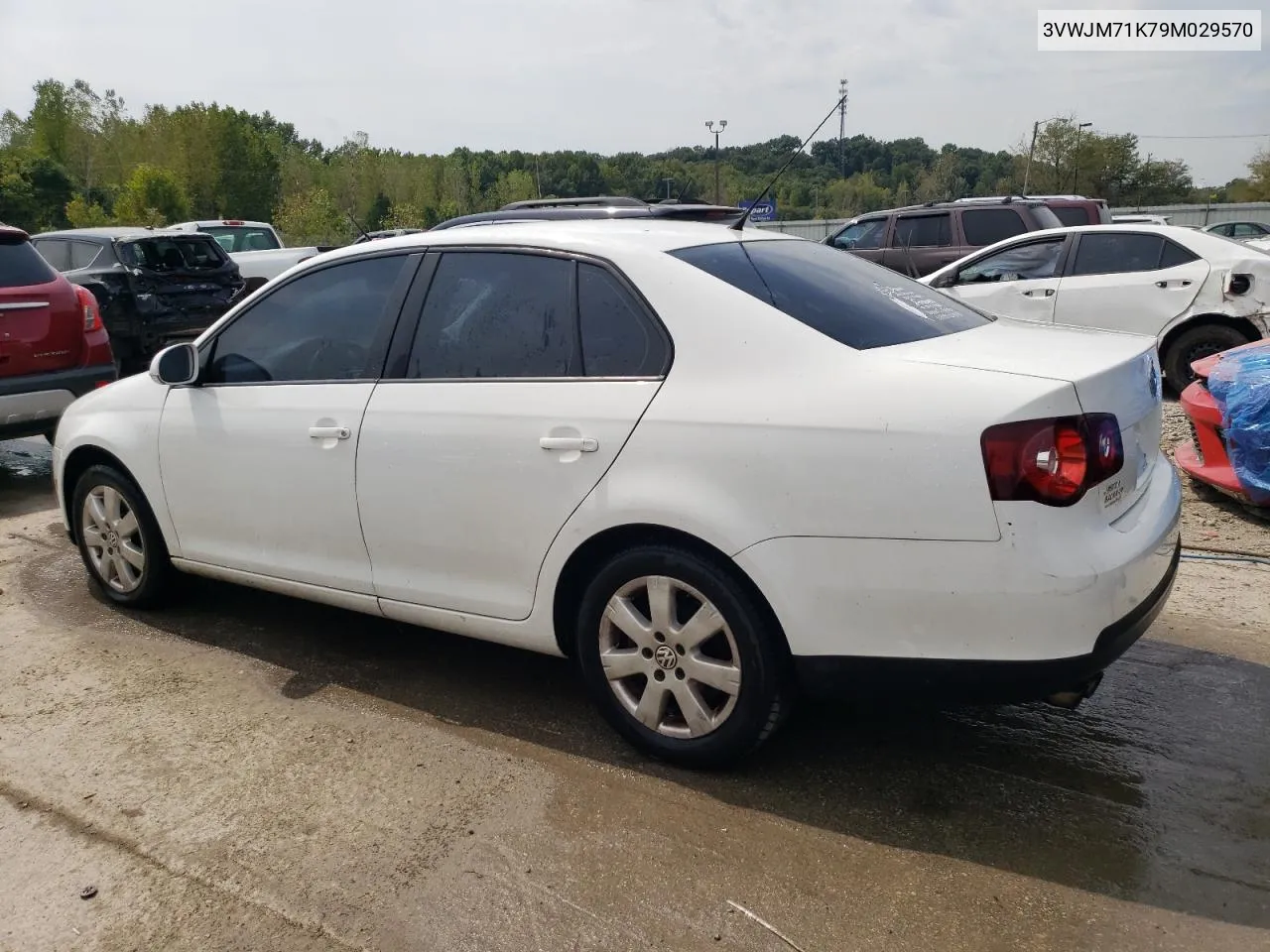 2009 Volkswagen Jetta S VIN: 3VWJM71K79M029570 Lot: 69853014