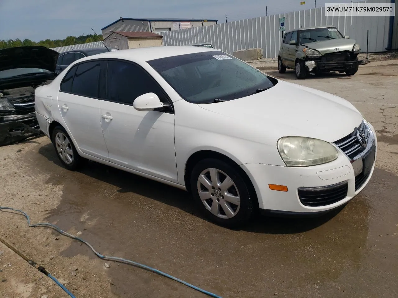 2009 Volkswagen Jetta S VIN: 3VWJM71K79M029570 Lot: 69853014