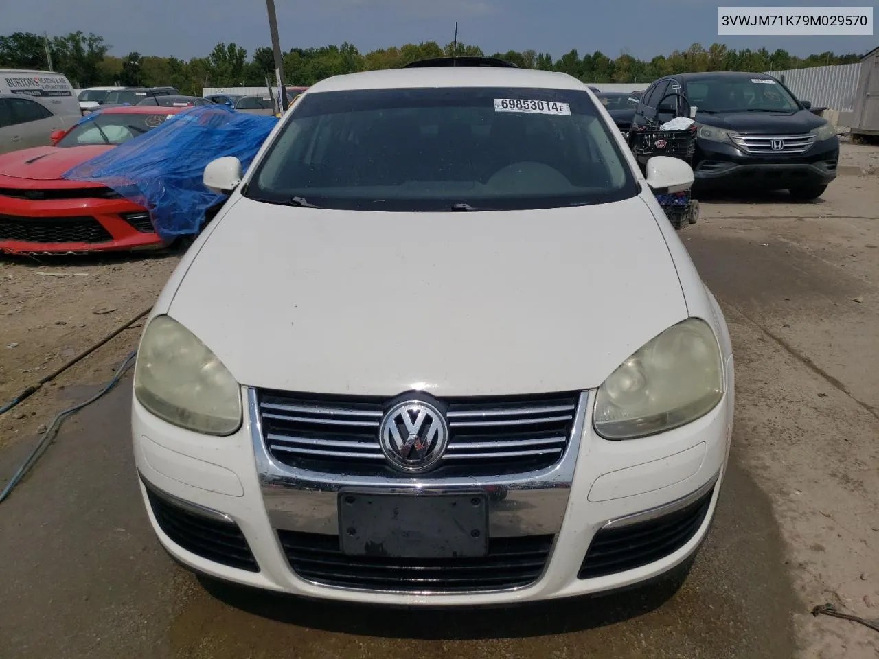 2009 Volkswagen Jetta S VIN: 3VWJM71K79M029570 Lot: 69853014