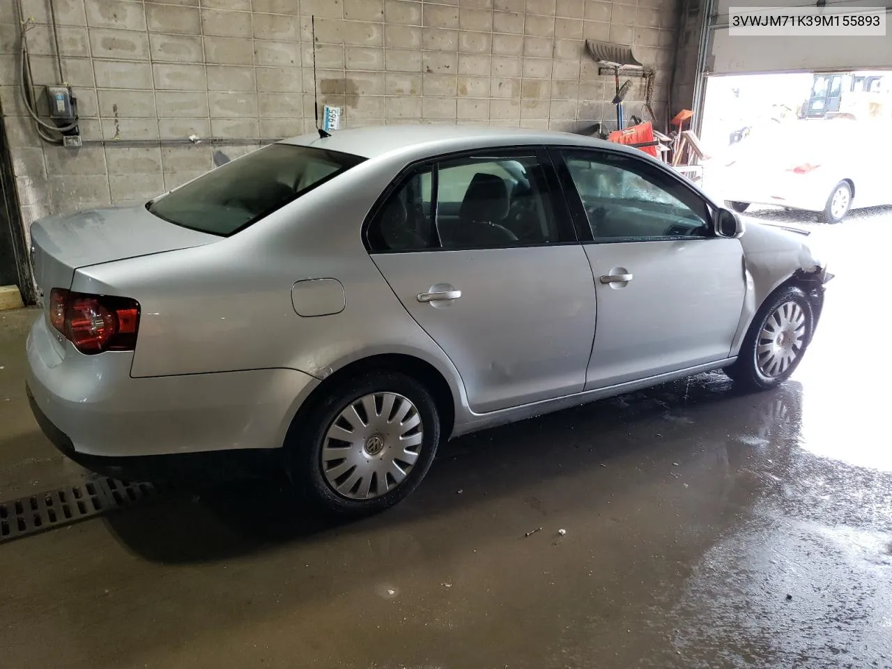 2009 Volkswagen Jetta S VIN: 3VWJM71K39M155893 Lot: 70315184