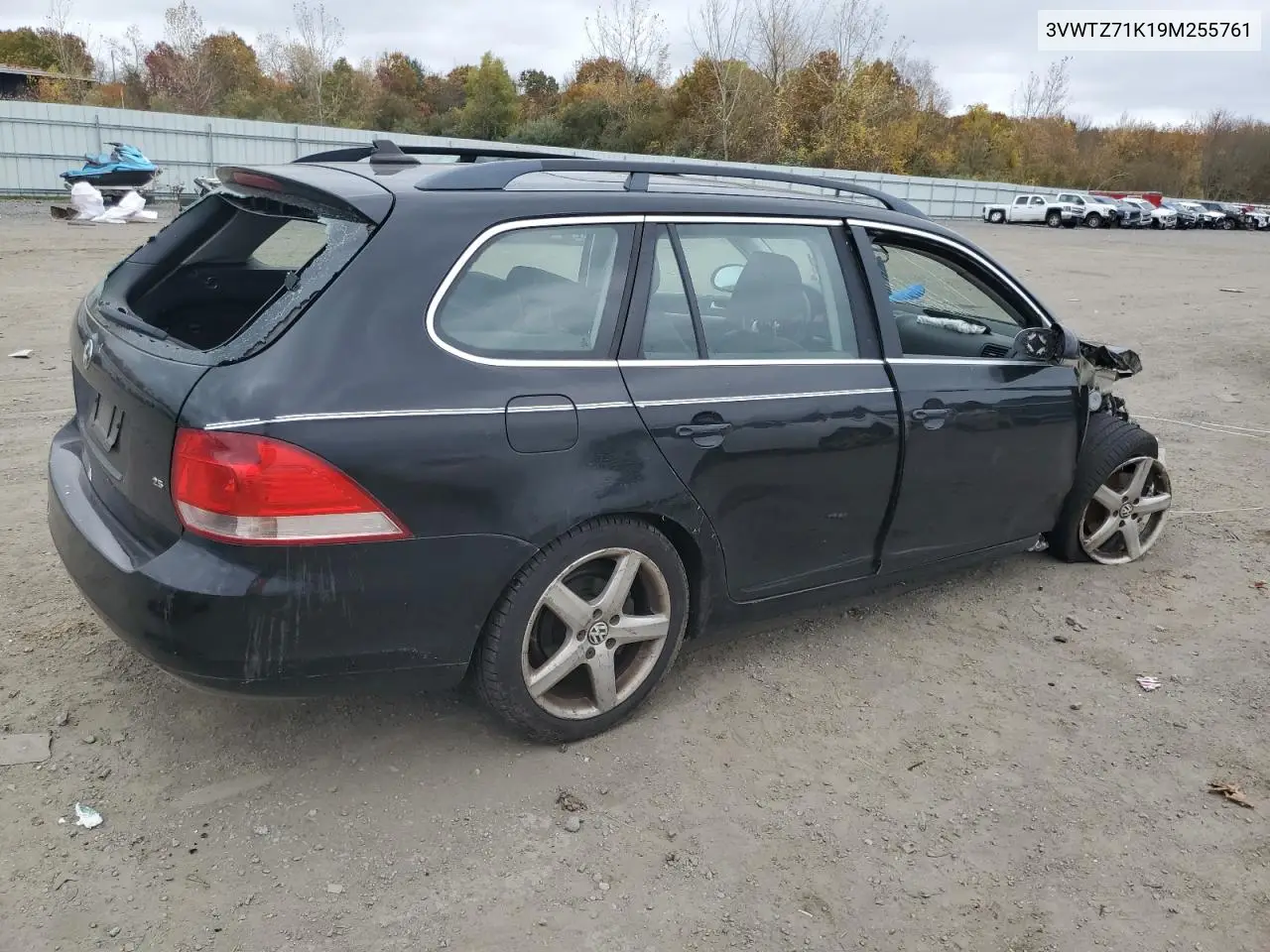 3VWTZ71K19M255761 2009 Volkswagen Jetta Se