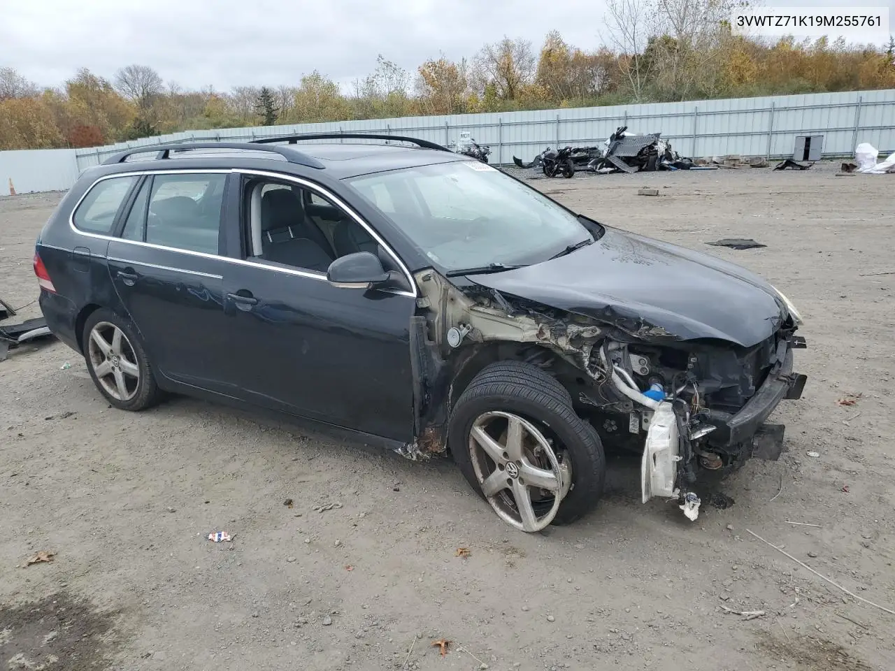 3VWTZ71K19M255761 2009 Volkswagen Jetta Se
