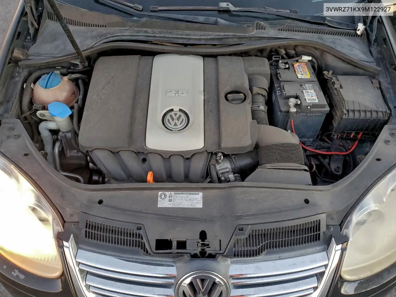 3VWRZ71KX9M122927 2009 Volkswagen Jetta Se