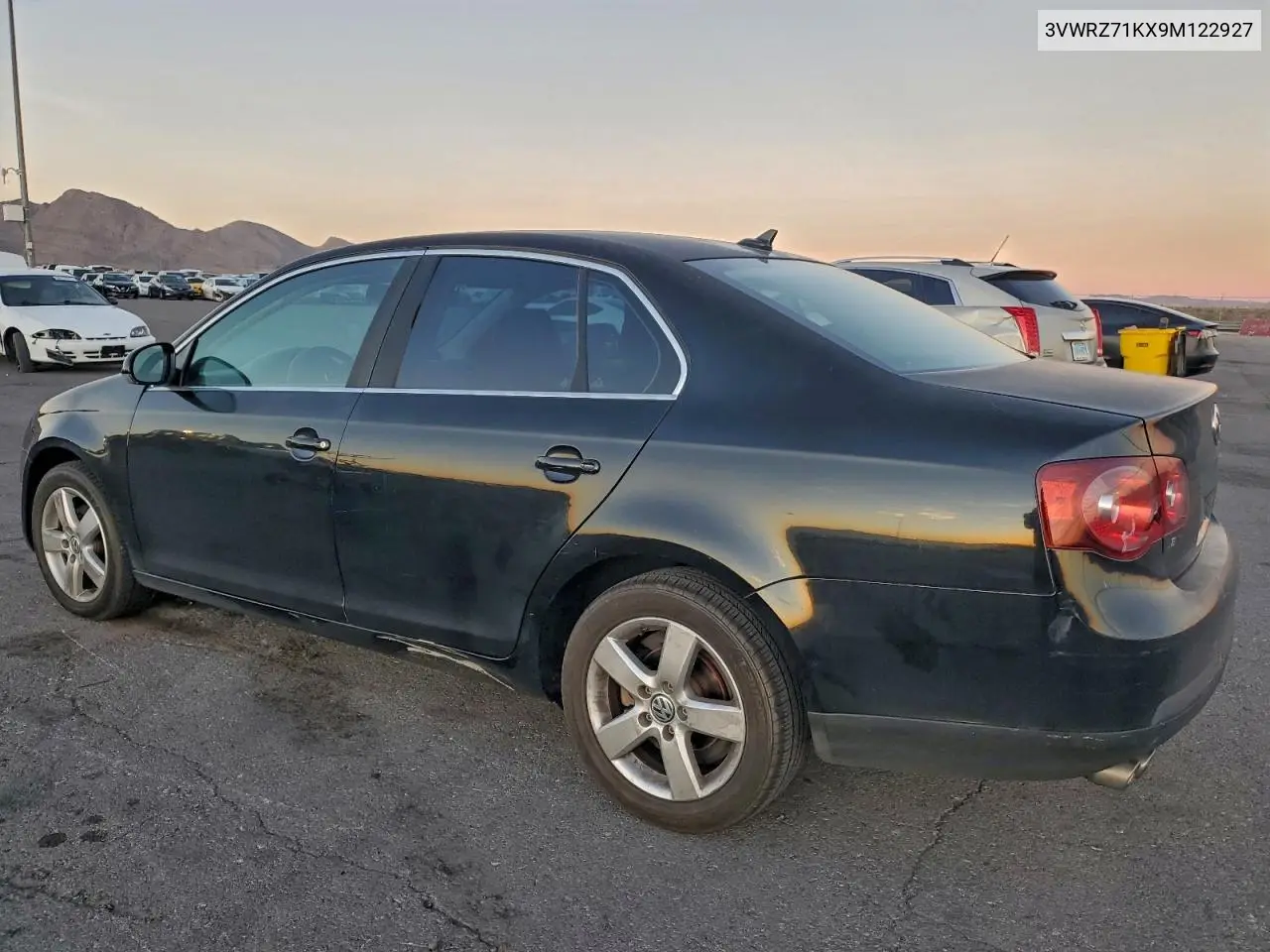 3VWRZ71KX9M122927 2009 Volkswagen Jetta Se