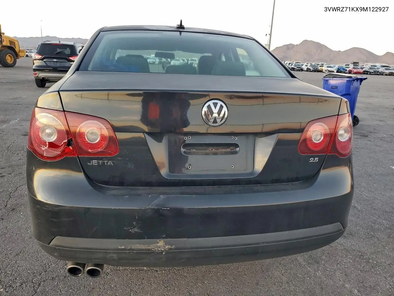 3VWRZ71KX9M122927 2009 Volkswagen Jetta Se