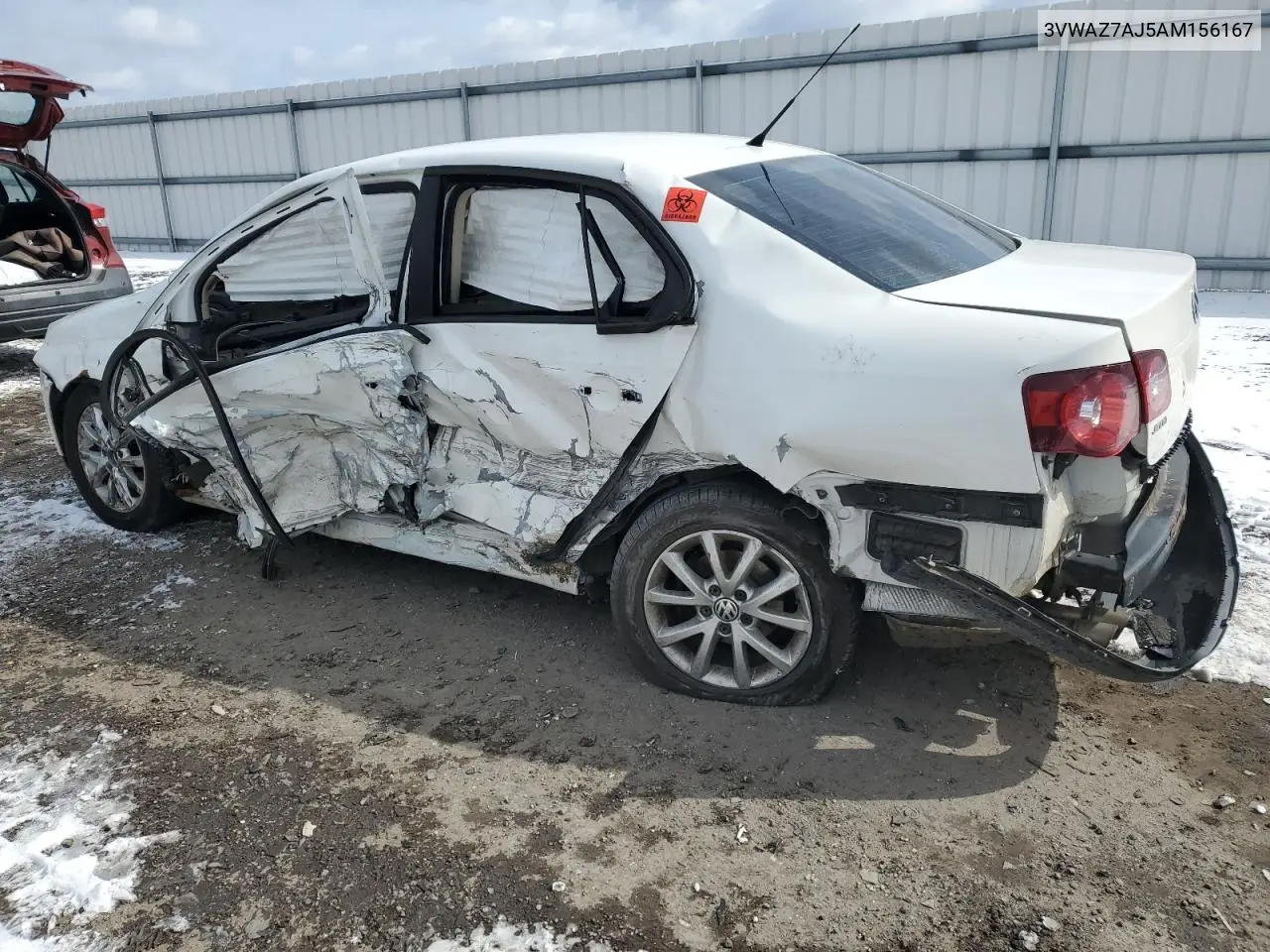 3VWAZ7AJ5AM156167 2010 Volkswagen Jetta Limited