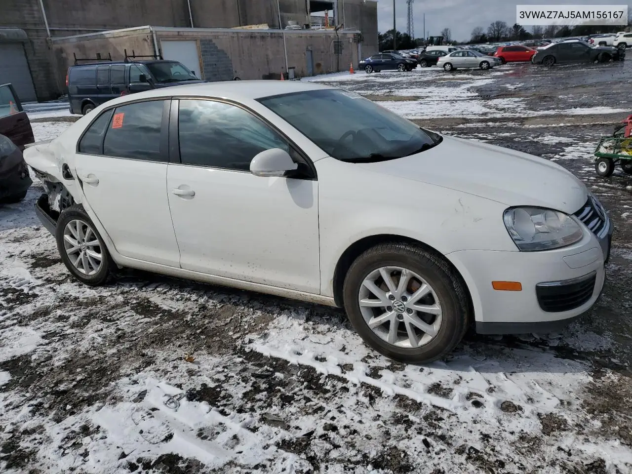 3VWAZ7AJ5AM156167 2010 Volkswagen Jetta Limited