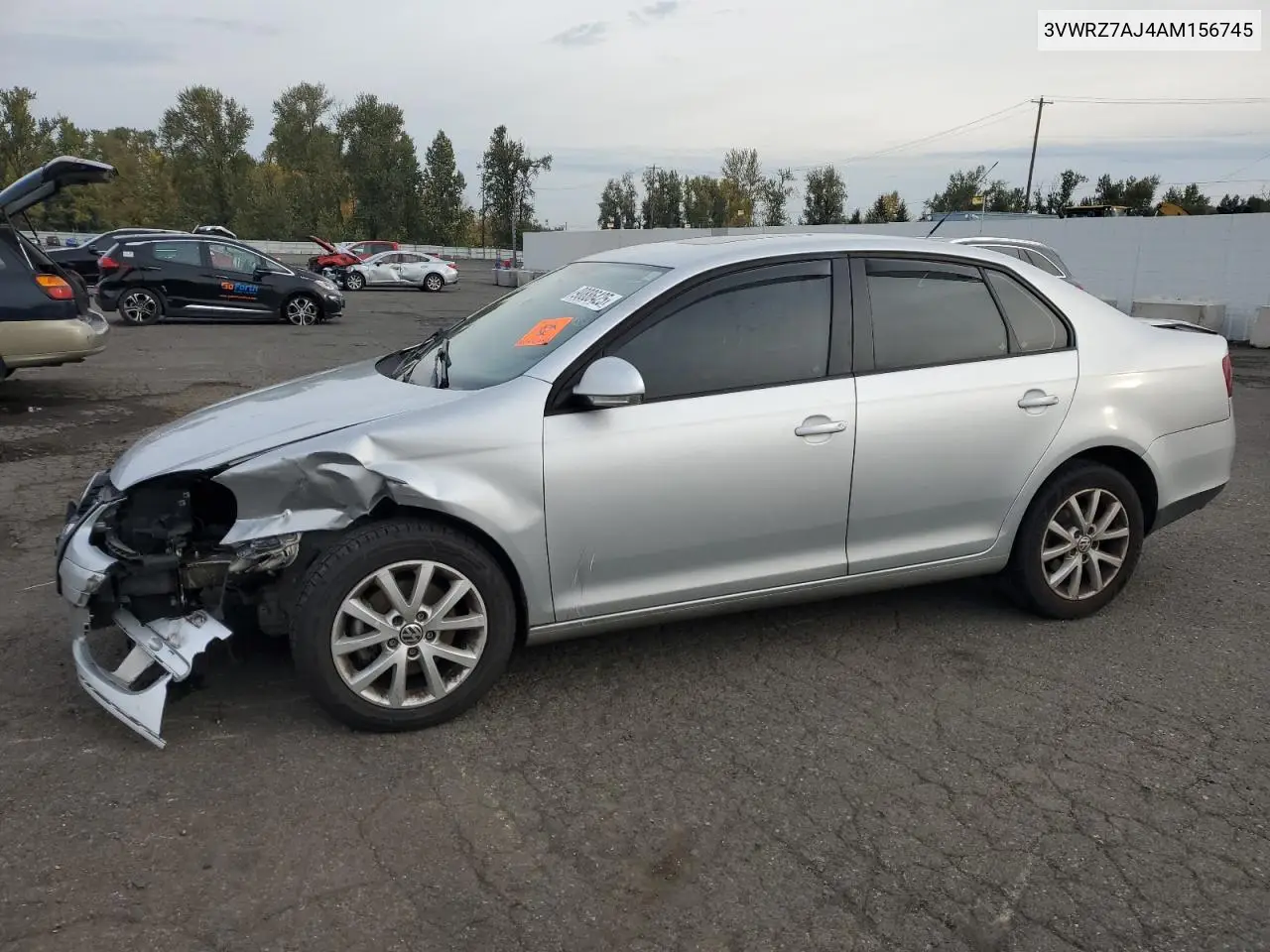 3VWRZ7AJ4AM156745 2010 Volkswagen Jetta Se