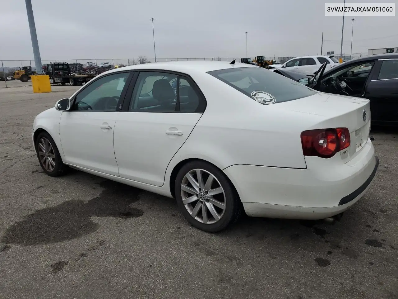 3VWJZ7AJXAM051060 2010 Volkswagen Jetta S