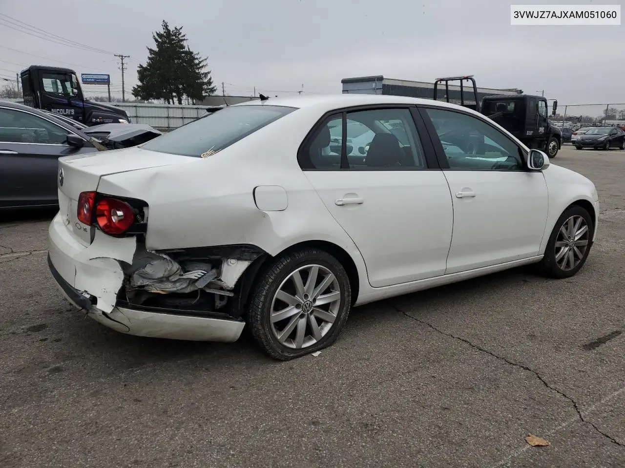 3VWJZ7AJXAM051060 2010 Volkswagen Jetta S