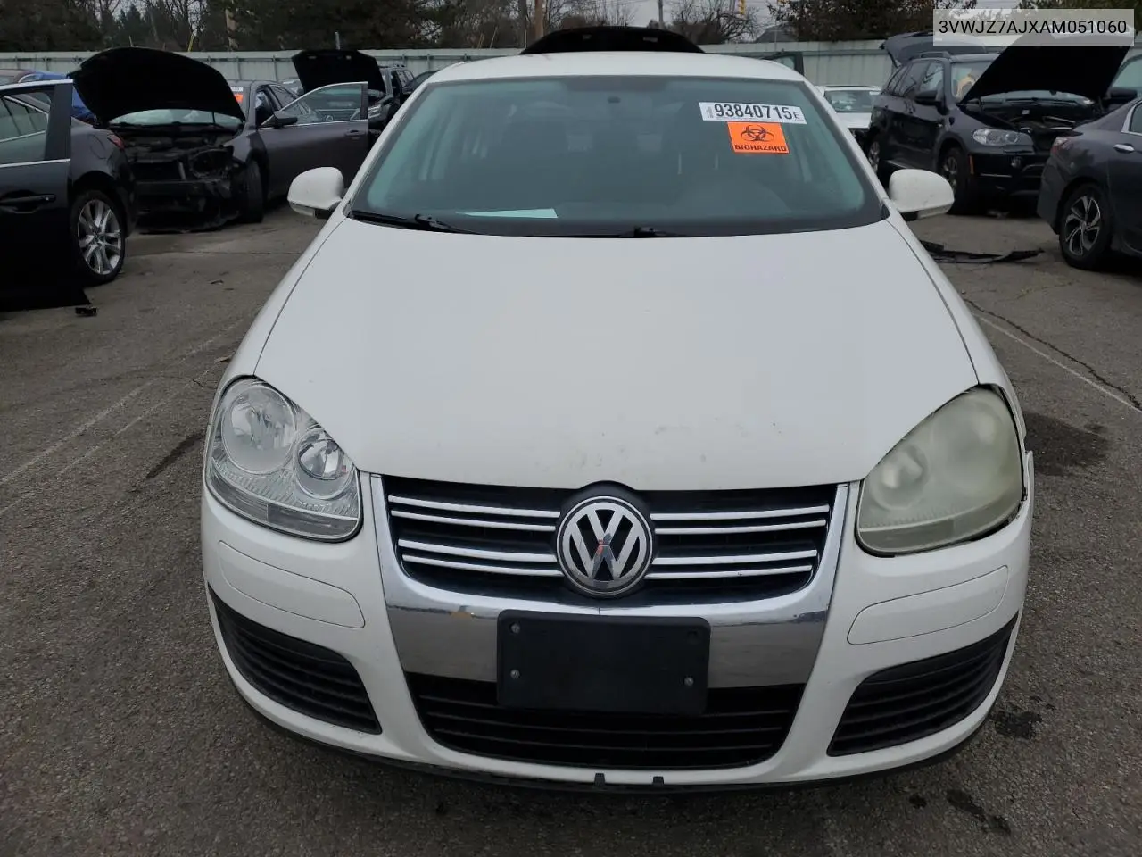 3VWJZ7AJXAM051060 2010 Volkswagen Jetta S