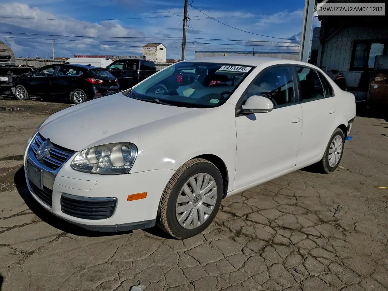 3VWJZ7AJ2AM041283 2010 Volkswagen Jetta S