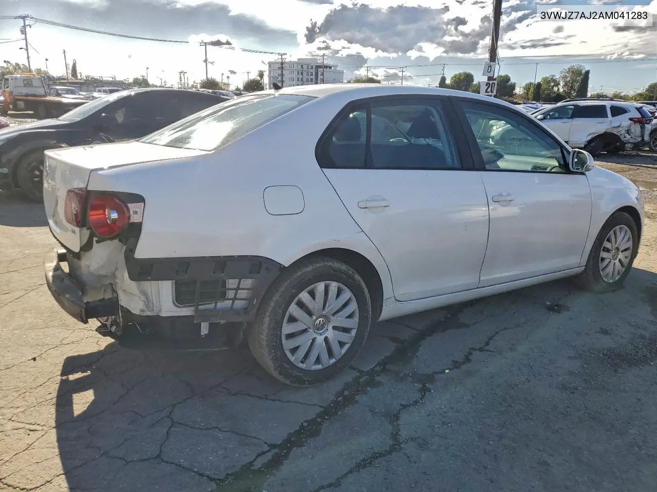 3VWJZ7AJ2AM041283 2010 Volkswagen Jetta S