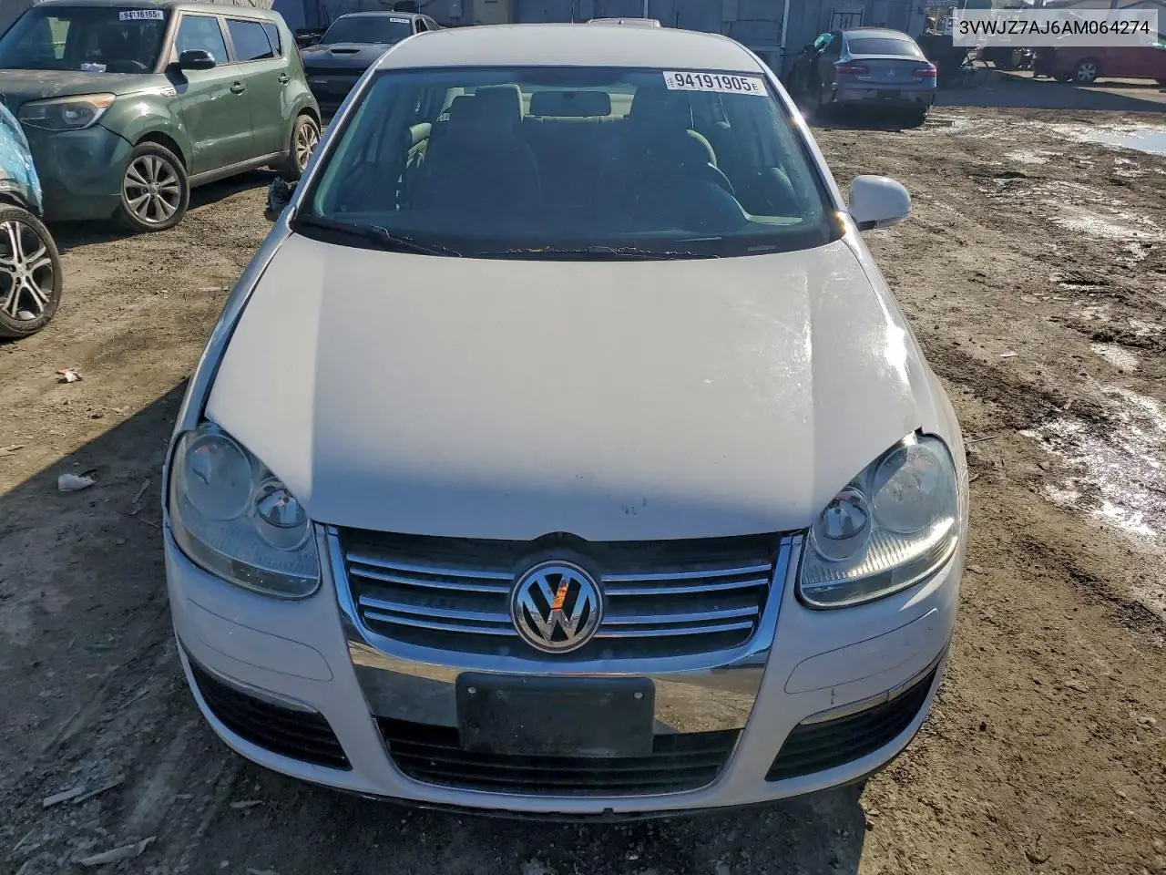 3VWJZ7AJ6AM064274 2010 Volkswagen Jetta S
