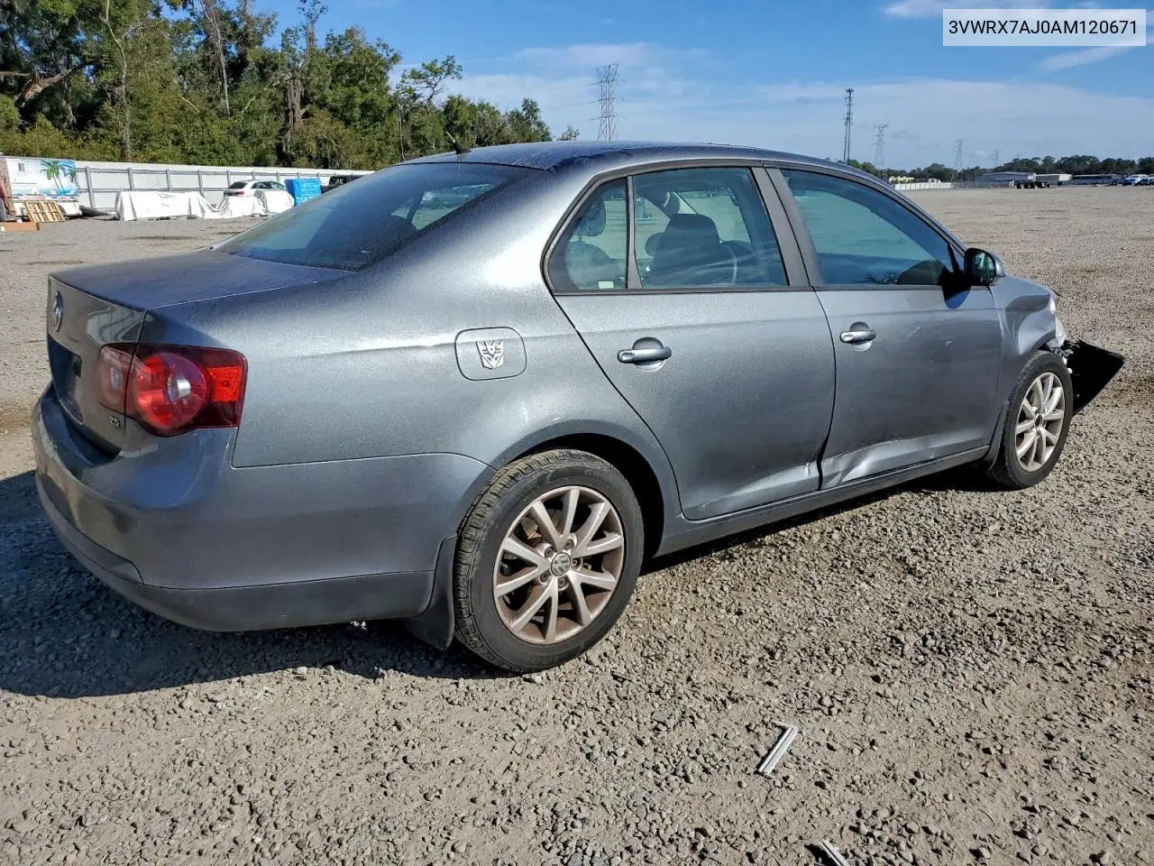 3VWRX7AJ0AM120671 2010 Volkswagen Jetta Se