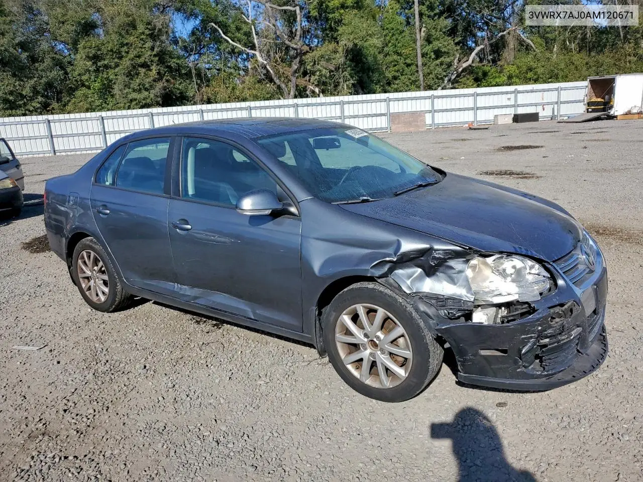 3VWRX7AJ0AM120671 2010 Volkswagen Jetta Se