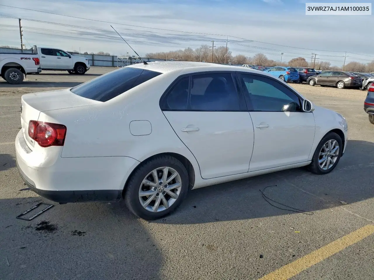 3VWRZ7AJ1AM100035 2010 Volkswagen Jetta Se