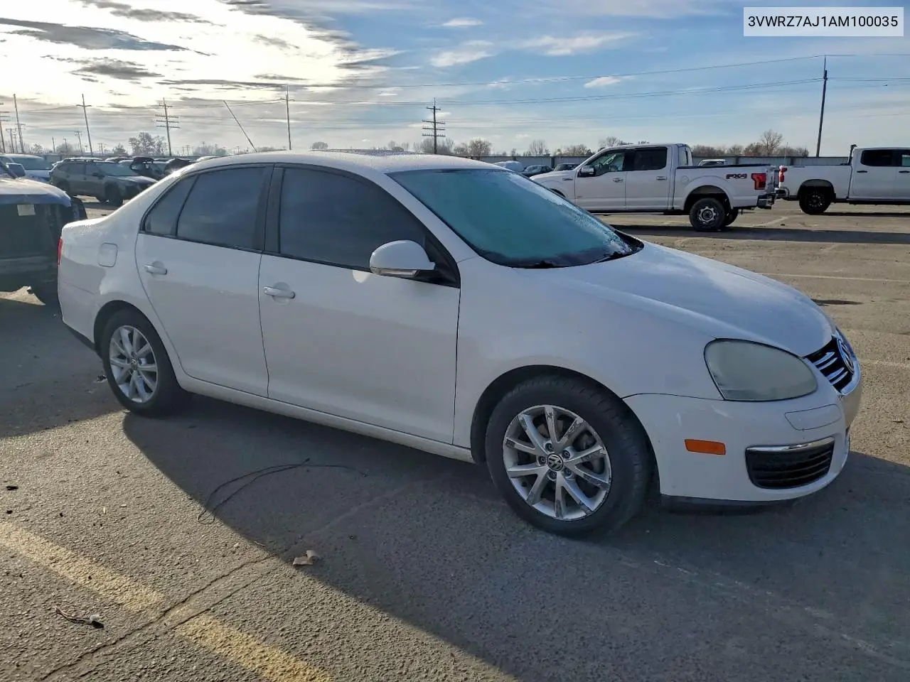 3VWRZ7AJ1AM100035 2010 Volkswagen Jetta Se