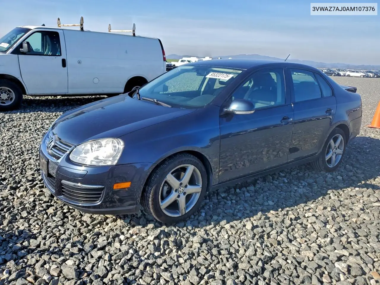 3VWAZ7AJ0AM107376 2010 Volkswagen Jetta Limited