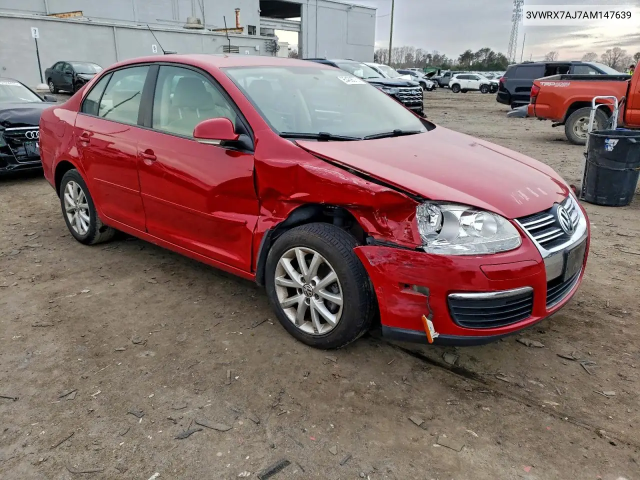 3VWRX7AJ7AM147639 2010 Volkswagen Jetta Se