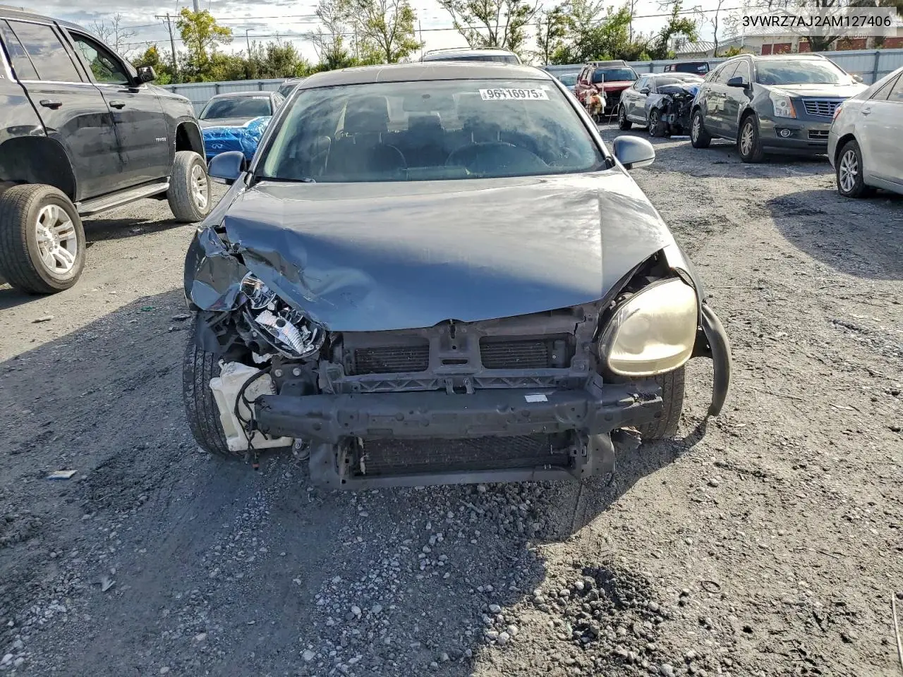 3VWRZ7AJ2AM127406 2010 Volkswagen Jetta Se