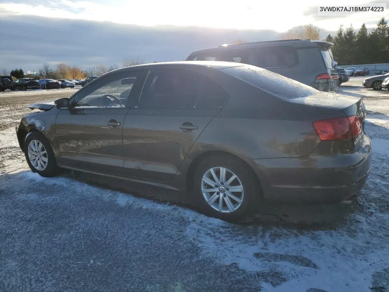 3VWDK7AJ1BM374223 2011 Volkswagen Jetta